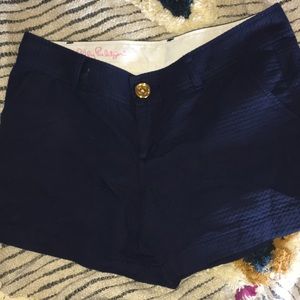 Navy Lilly Callahan short